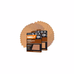 | Multi-Purpose Sandpaper | Assorted Grits (100,220) | 50 Sheets of 23 x 28 cm | Metal and Wood Sandpaper | Wall Sandpaper | ...