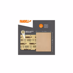 | Multi-Purpose Sandpaper | Assorted Grits (100,220) | 50 Sheets of 23 x 28 cm | Metal and Wood Sandpaper | Wall Sandpaper | Hand Sanding | Orbital