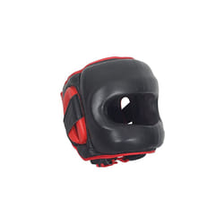 Ringside Deluxe Face Saver Boxing Headgear  S/M  Black