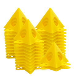 KATA 32pcs Pyramid Stands Painter's Painting Stands Mini Cone Paint Stands for Canvas and Door Risers Support Cabinet Paint Pouring