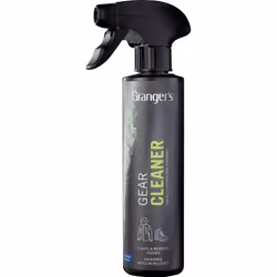 Granger's Gear Cleaner, Waterproofing spray, Fabric, Leather, 275 ml, Black, Transparent, Aerosol spray