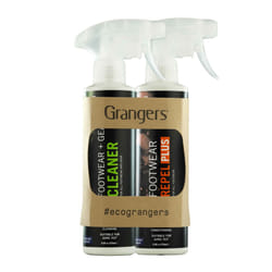 Grangers Footwear & Gear Cleaner & Footwear Repel Plus - 275ml x 2 -