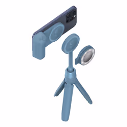 ShiftCam SnapGrip, Grip, Blue, Polycarbonate (PC), Any brand, Apple iPhone 15 Pro Max iPhone 15 Pro iPhone 15 Plus iPhone 15 ...