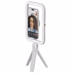 ShiftCam SnapStudio Light, Selfie light, Stone colour, Any brand, iPhone 12 & above Android & Phone Cases, USB Type-C, LED