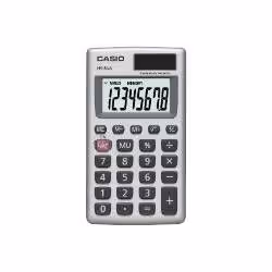 Casio HS-8VA, Pocket, Basic, 8 digits, Grey, White