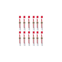 Pentel Lead 0.5mm  Red  12 Leads Per Tube  Box of 12 Tubes (PPR-5)