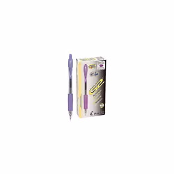 Pilot 31006 G2 Premium Retractable Gel Ink Pen  Refillable  Purple Ink  .5mm  Dozen