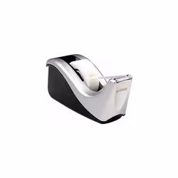 Desktop Tape Dispenser, Silvertech Two-Tone (C60-ST)