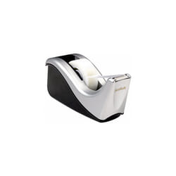 Desktop Tape Dispenser, Silvertech Two-Tone (C60-ST)