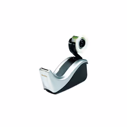 Desktop Tape Dispenser, Silvertech Two-Tone (C60-ST)