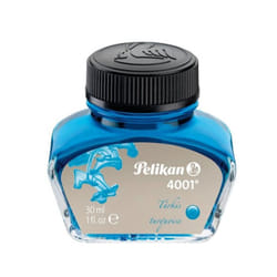 Pelikan 4001 Bottled Ink for Fountain Pens  Turquoise  30ml  1 Each (3