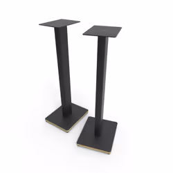 Kanto ST28P 28 Universal Floor Speaker Stands for Bookshelf Speakers up to 30 lbs | Improved Sound | Hidden Cable Management ...