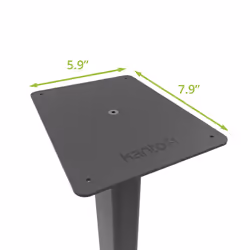 Kanto ST28P 28  Universal Floor Speaker Stands for Bookshelf Speakers up to 30 lbs | Improved Sound | Hidden Cable Management | Pair | Timeless Design