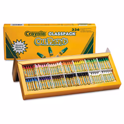 Crayola 524629 Oil Pastels 12-Color Set  Assorted  336/Pack