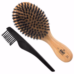 Kent OG1 Mens Hair Brush and Beard Brush  Boar Bristle Hair Brush  Club Hair Brush for Grooming  Scalp Care  and Kent Brush f ...