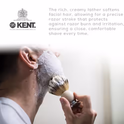 Kent SCT2 Shaving Cream Mens Cooling Menthol Shaving Cream Foam  Perfect Size for Travel or Home Lather Shaving Cream for Men Great for Sensitive Skin