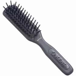 Kent AH10G Airhedz Pro Narrow Pin Hair Brush Narrow Cushion Paddle Brush - Taming Fat Pins Detangling Long Thick and Curly H ...