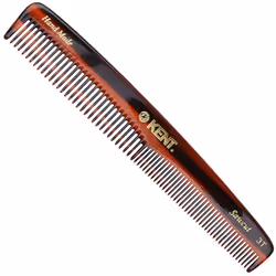 Kent 3T 6.5 Inch Double Tooth Dressing Comb Fine and Wide Tooth Grooming Comb for Hair Beard Mustache Coarse and Fine Sty ...