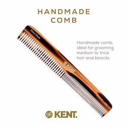 Kent 6T Fine Tooth Comb and Wide Tooth Hair Comb  Handmade Styling Comb for Hair Care  Barber Combs  Beard Combs For Men  Hair Styling Grooming Hair C
