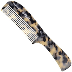 Kent 10T TW Large Handmade Wide Tooth Detangler Rake Comb - Smooth and Comfortable for Curly  Wet and Dry Thick Hair