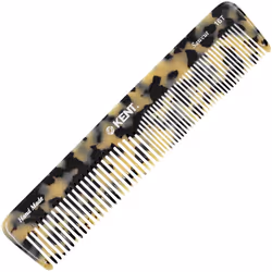 Kent Fine and Wide Tooth Comb Set - 16T Fine Tooth Beard Hair Mustache Detangling Comb for Men and Women