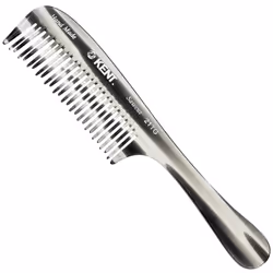 Kent 21T Large Hair Detangling Comb Double Wide Tooth Comb for Curly Wavy Hair Hair Detangler Comb for Wet and Dry Hair SawCu ...