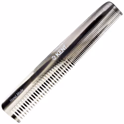 Kent 6TG Fine Tooth Comb and Wide Tooth Hair Comb Handmade Styling Comb for Hair Care Barber Combs Beard Combs For Men Ha ...