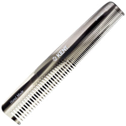 Kent 6TG Fine Tooth Comb and Wide Tooth Hair Comb  Handmade Styling Comb for Hair Care  Barber Combs  Beard Combs For Men  Hair Styling Grooming Hair