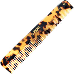 Kent 6TY Fine Tooth Comb and Wide Tooth Hair Comb  Handmade Styling Comb for Hair Care  Barber Combs  Beard Combs For Men  Hair Styling Grooming Hair
