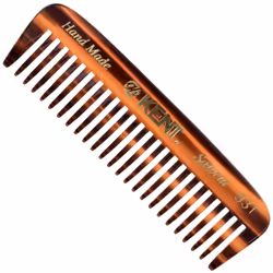 Kent 93T Mini Beard Comb for Men  Wide Tooth Men's Comb  Mustache Comb and Beard Combs for Facial Hair  Small Pocket Sized Tr ...