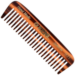 Kent 93T Mini Beard Comb for Men  Wide Tooth Men's Comb  Mustache Comb and Beard Combs for Facial Hair  Small Pocket Sized Travel Comb  Mini Comb Deta