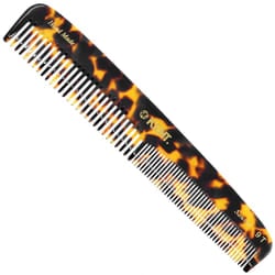 Kent 9T Fine Tooth and Wide Tooth Comb Detangler Hair Combs - Large Handmade and Saw-Cut Dressing Comb - Wet Hair Comb for Women  Durable Grooming Com