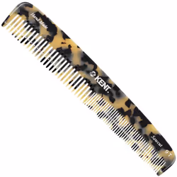 Kent 9T Fine Tooth and Wide Tooth Comb Detangler Hair Combs - Large Handmade and Saw-Cut Dressing Comb - Wet Hair Comb for Wo ...