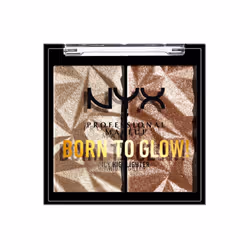NYX PROFESSIONAL MAKEUP Born To Glow Icy Highlighter Duo Platinum Status