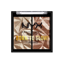 NYX PROFESSIONAL MAKEUP Born To Glow Icy Highlighter Duo  Platinum Status