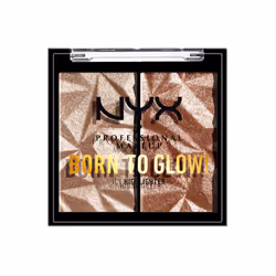 NYX PROFESSIONAL MAKEUP Born To Glow Icy Highlighter Duo High Key Flex