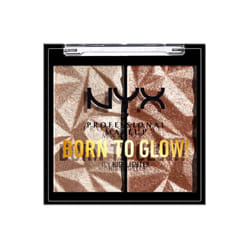 NYX PROFESSIONAL MAKEUP Born To Glow Icy Highlighter Duo  High Key Flex