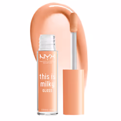 NYX PROFESSIONAL MAKEUP This Is Milky Gloss Vegan Lip Gloss 12 Hour Hydration - Milk & Hunny (Sheer Light Honey)