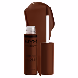 NYX PROFESSIONAL MAKEUP Butter Gloss Brown Sugar  Non-Sticky Lip Gloss - Lava Cake (Rich Brown)