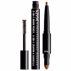 NYX Professional Make Up NYX 3-In-1 Brow Pencil/ Powder / Mascara 1.9ml Caramel