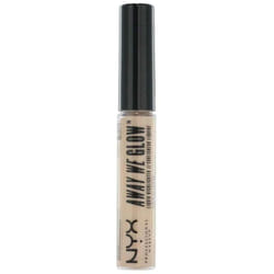 NYX Professional Makeup Away We Glow Liquid Highlighter, Crystal Glare, 0.22 Fluid Ounce