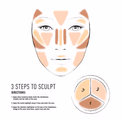 3 Steps To Sculpt face sculpting palette #fair - Additional view 4