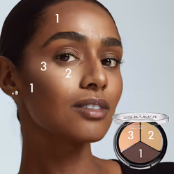 NYX PROFESSIONAL MAKEUP 3 Steps to Sculpt  Face Sculpting Contour Palette - Deep