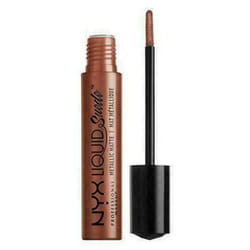 NYX Professional Make Up NYX Liquid Suede Metallic Matte Lipstick 4ml - Mauve Mist