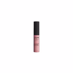 Nyx Professional Makeup Soft Matte Metallic Lip Cream, Liquid Lipstick - Milan (Dark Pink-Brown)