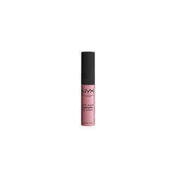 Nyx Professional Makeup Soft Matte Metallic Lip Cream, Liquid Lipstick - Milan (Dark Pink-Brown)