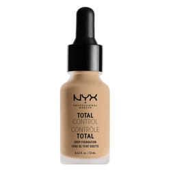 NYX PROFESSIONAL MAKEUP Total Control Drop Foundation  Nude