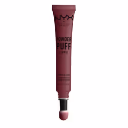 NYX PROFESSIONAL MAKEUP Powder Puff Lippie Lip Cream Liquid Lipstick - Moody (Cool Toned Plum)