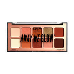 NYX Away We Glow Shadow Palette - Hooked On Glow