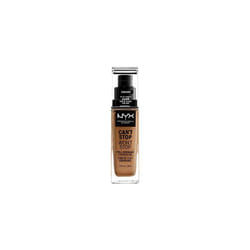NYX Professional Makeup Can't Stop Won't Stop Full Coverage Foundation, Long Lasting, Waterproof, Vegan Formula, Matte Finish, Shade: Cinnamon